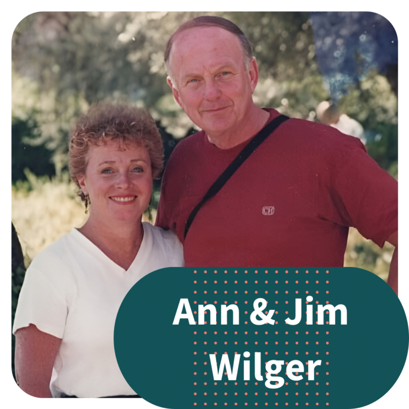 Ann and Jim Wilgur